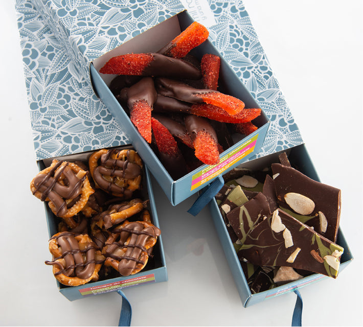 Caja surtida con 3 chocolates