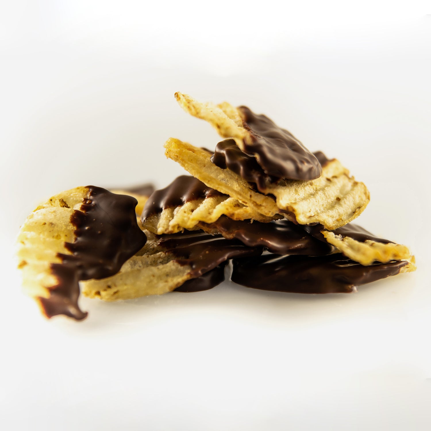 Delicias Gourmet - Papas cubiertas de chocolate