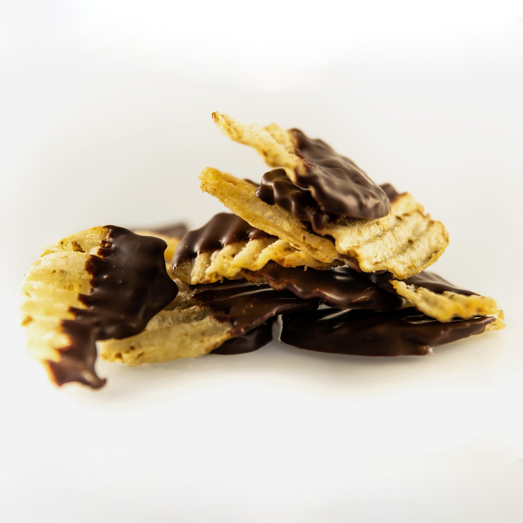 Delicias Gourmet - Papas cubiertas de chocolate