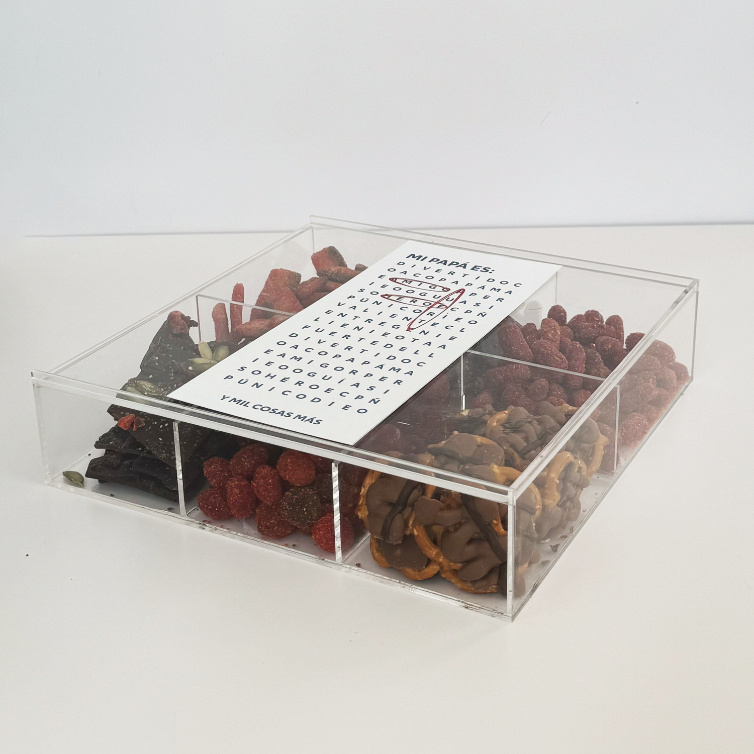 Caja Acrilico PAPA